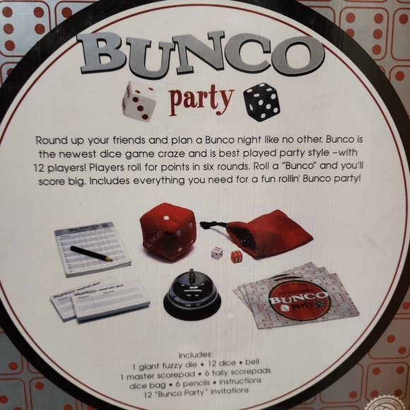 Bunco party dice game NWT/sealed - Picture 3 of 12